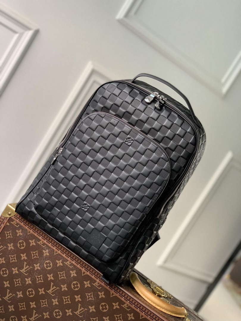 LV N40501 Louis Vuitton Avenue Backpack Bag Black - Default Title - View 1