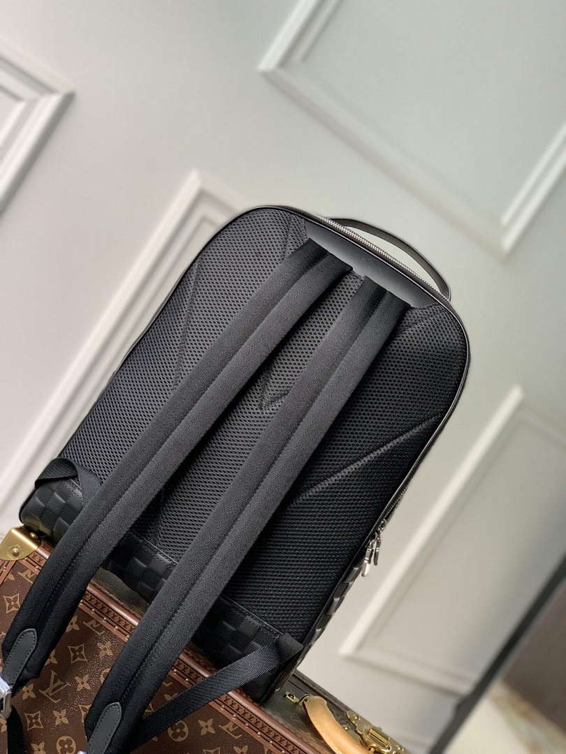 LV N40501 Louis Vuitton Avenue Backpack Bag Black - Default Title - View 3