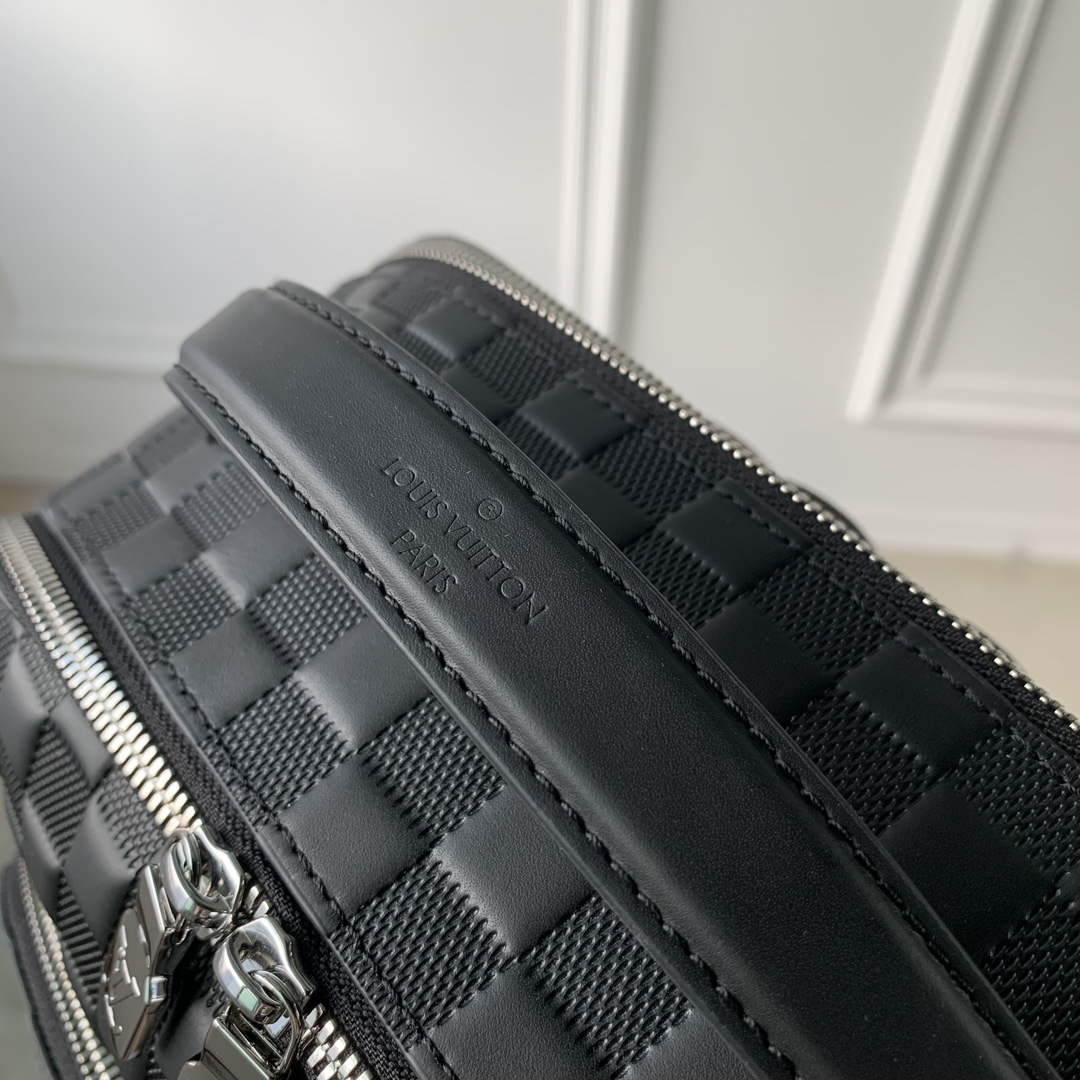 LV N40501 Louis Vuitton Avenue Backpack Bag Black