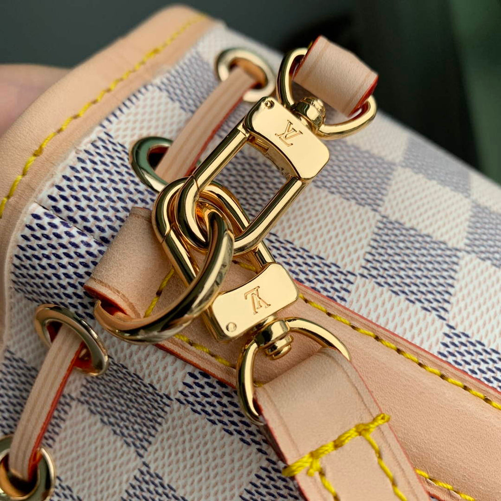 LV N40511 Louis Vuitton Nano No¨¦ Bag Dragon Fruit Pink