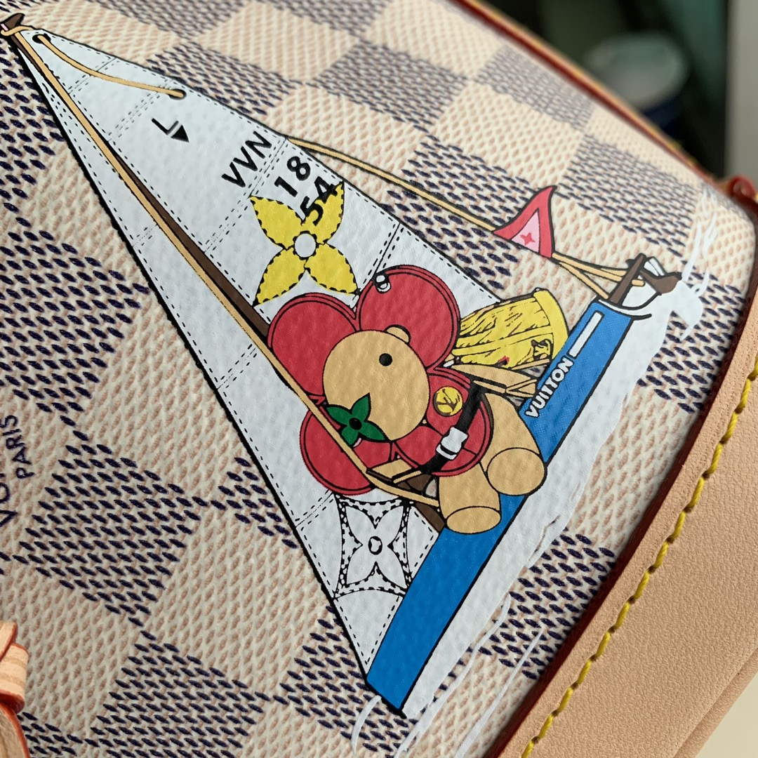 LV N40511 Louis Vuitton Nano No¨¦ Bag Dragon Fruit Pink - Default Title - View 8