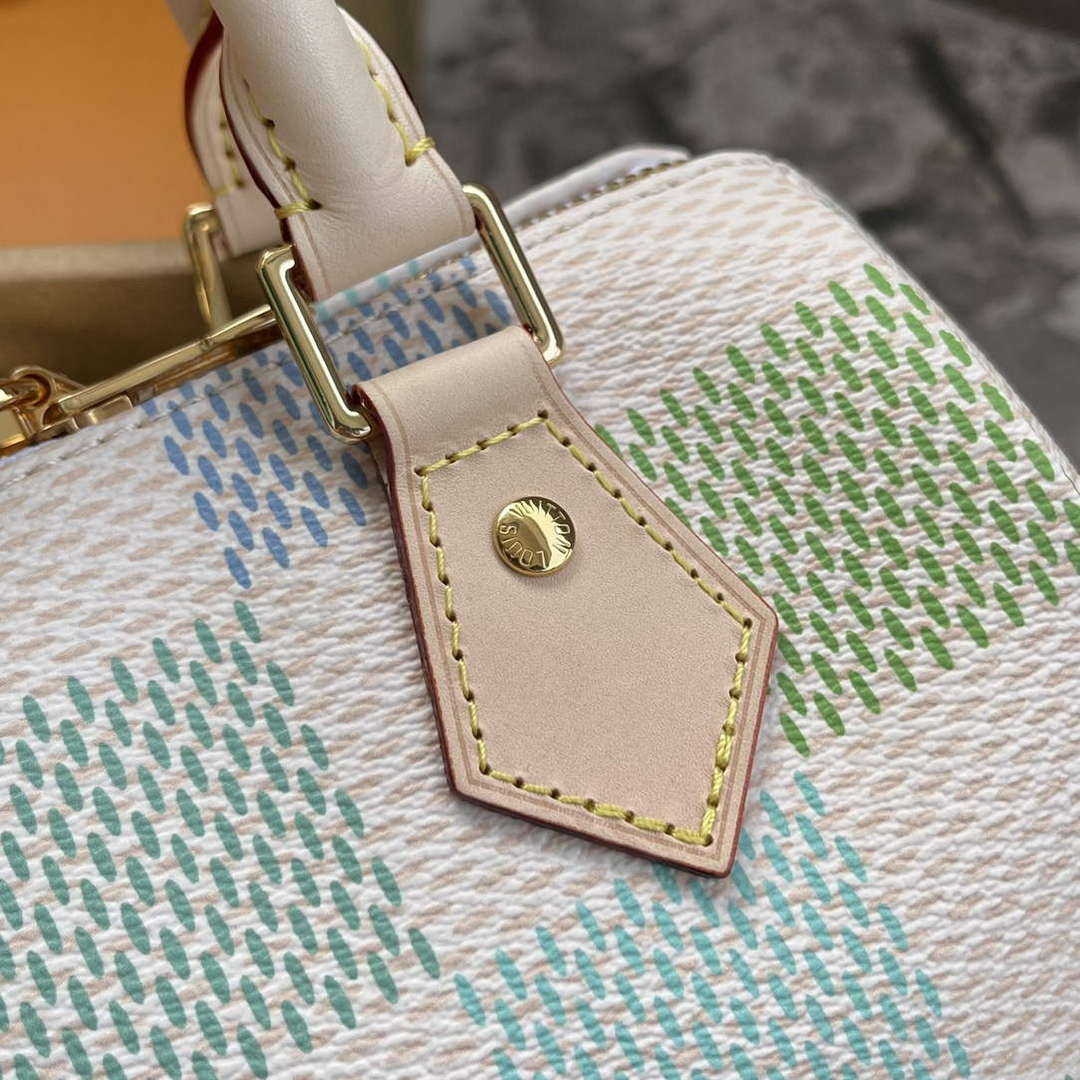 LV N40515 Louis Vuitton Speedy Bandouliere 20 Handbag Pistachio