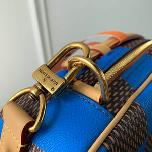 LV N40547 Louis Vuitton Chess Messenger Bag Blue - Default Title - View 6