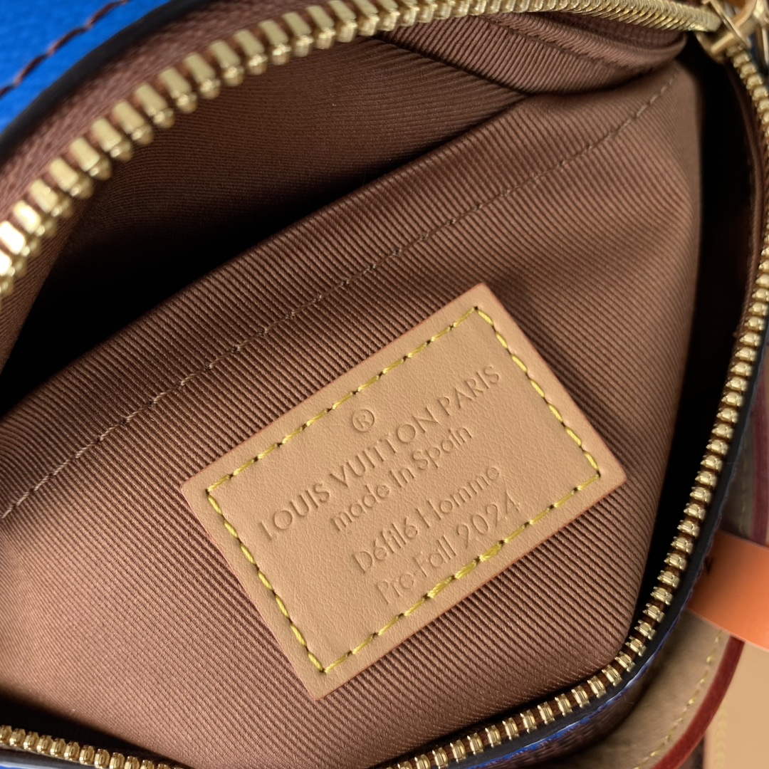 LV N40547 Louis Vuitton Chess Messenger Bag Blue - Default Title - View 8