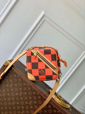 LV N40548 Louis Vuitton Chess Messenger Bag Orange - Default Title - View 1