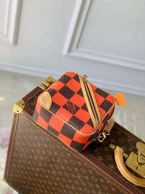 LV N40548 Louis Vuitton Chess Messenger Bag Orange - Default Title - View 4