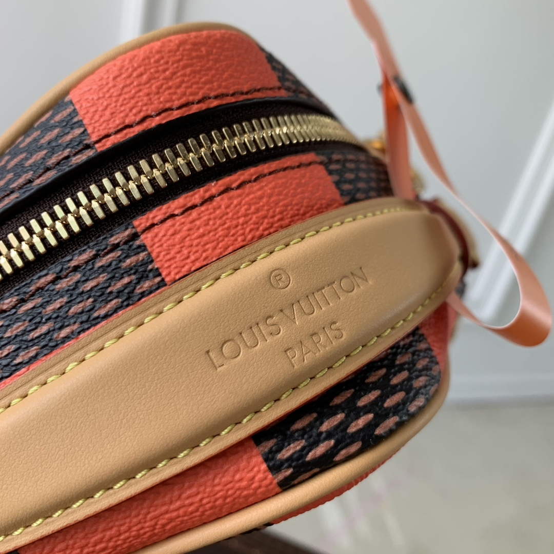 LV N40548 Louis Vuitton Chess Messenger Bag Orange - Default Title - View 5