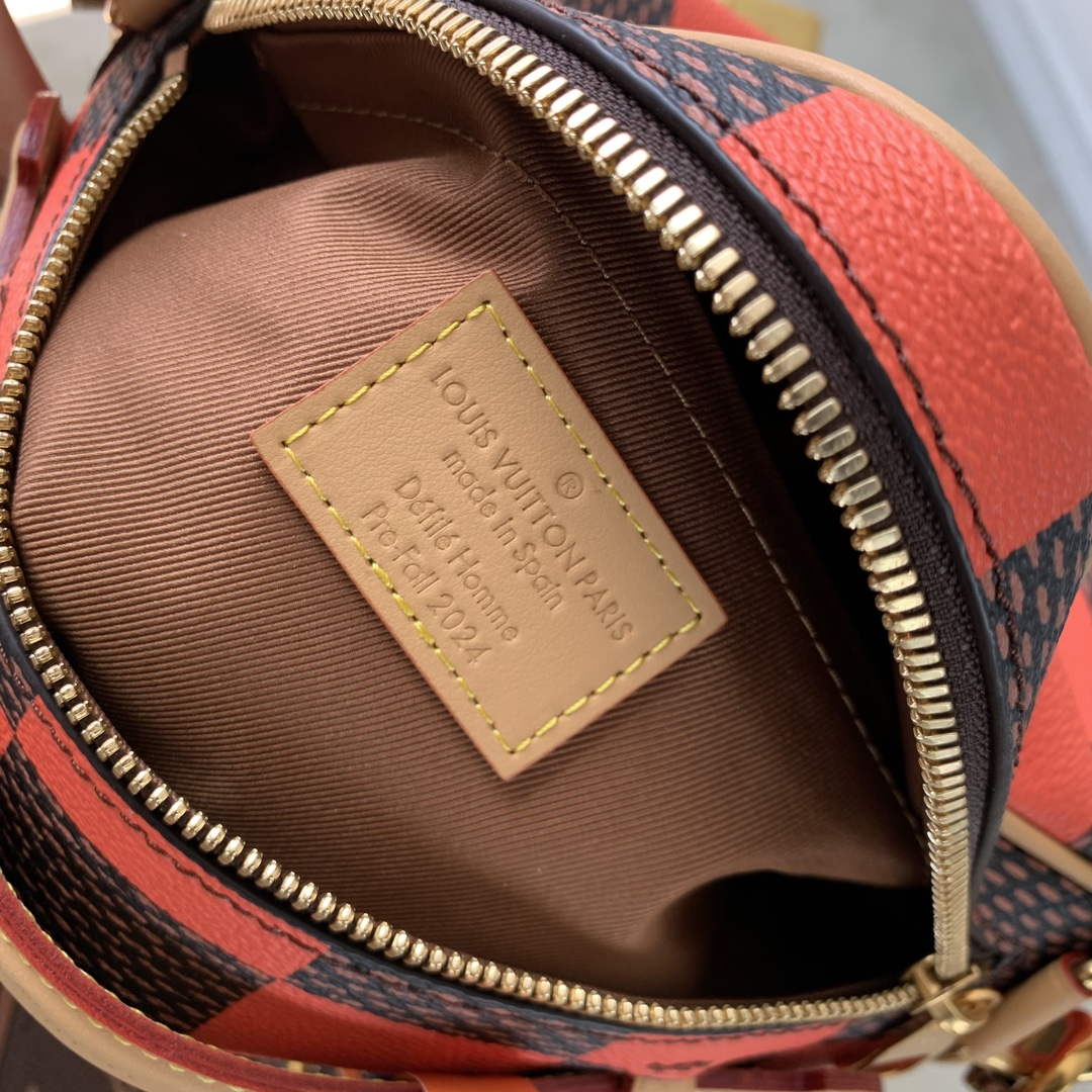 LV N40548 Louis Vuitton Chess Messenger Bag Orange - Default Title - View 8