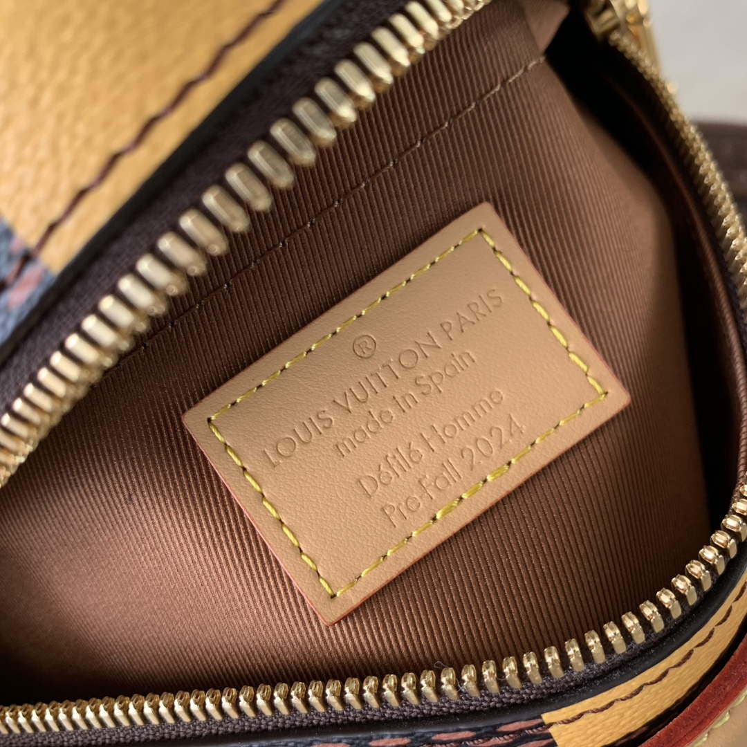 LV N40562 Louis Vuitton Chess Messenger Bag Yellow - Default Title - View 8