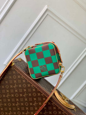 LV N40563 Louis Vuitton Chess Messenger Bag Green - Default Title - View 3