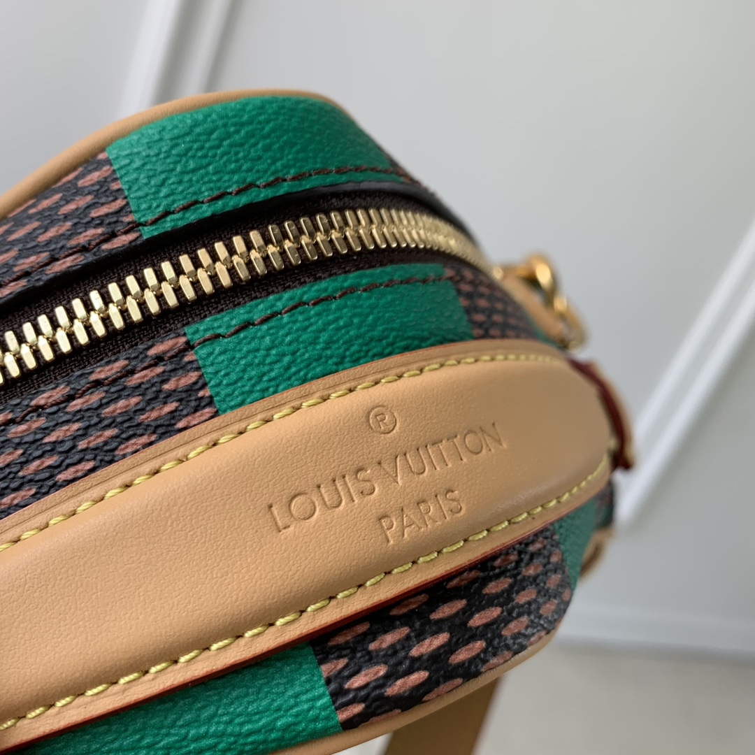 LV N40563 Louis Vuitton Chess Messenger Bag Green - Default Title - View 5