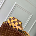 LV N40567 Louis Vuitton Locker Dopp Kit Bag Yellow Damier Other - Default Title - View 1