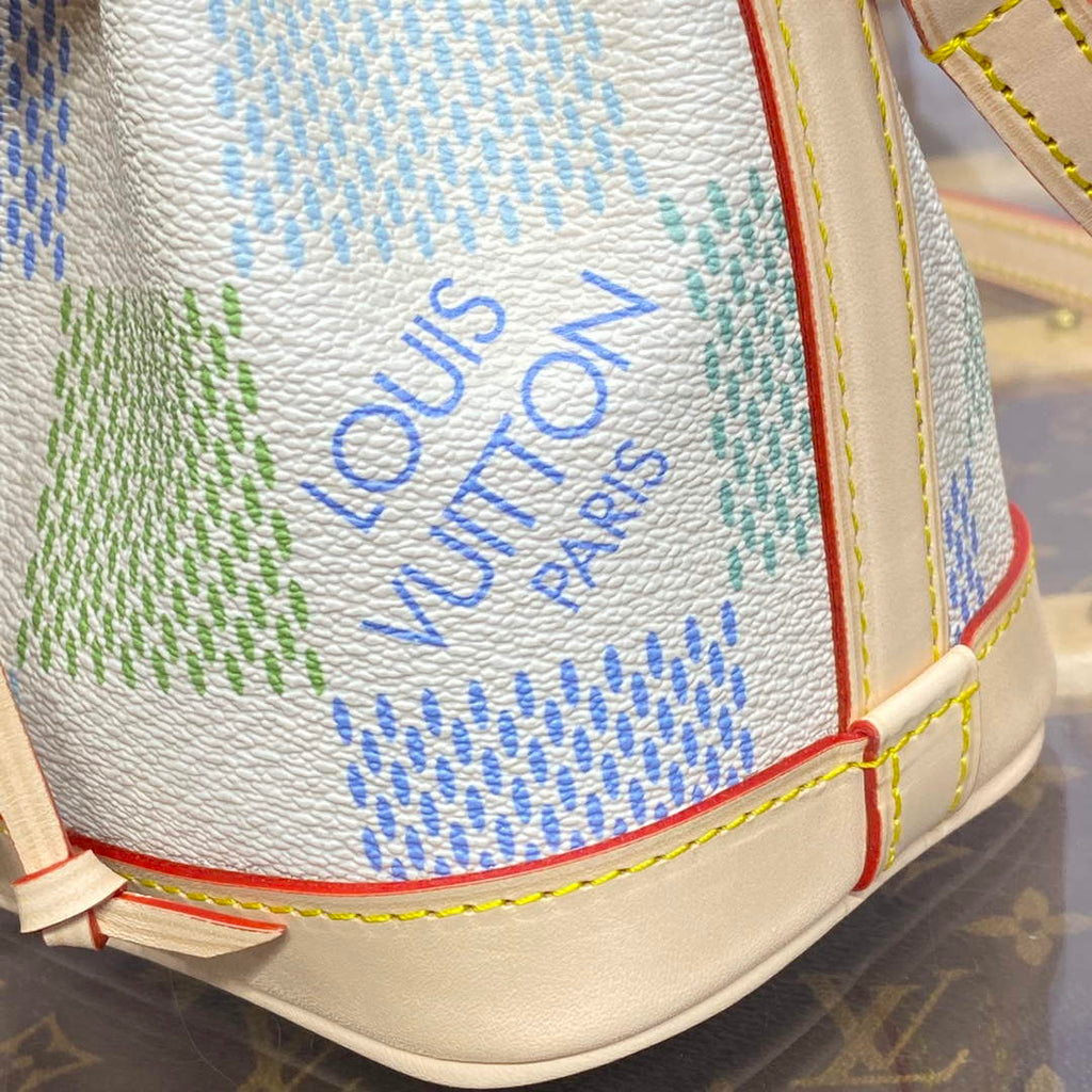 LV N40640 Louis Vuitton Nano No¨¦ Bag Pistachio Green