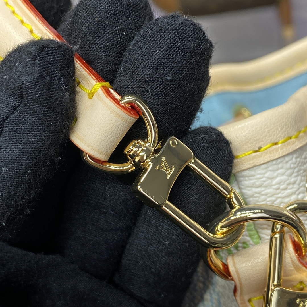 LV N40640 Louis Vuitton Nano No¨¦ Bag Pistachio Green