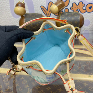 LV N40640 Louis Vuitton Nano No¨¦ Bag Pistachio Green - Default Title - View 9