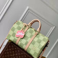 LV N40671 Louis Vuitton Keepall Bandouliere 35 Monogram Damier Golf - Default Title - View 1