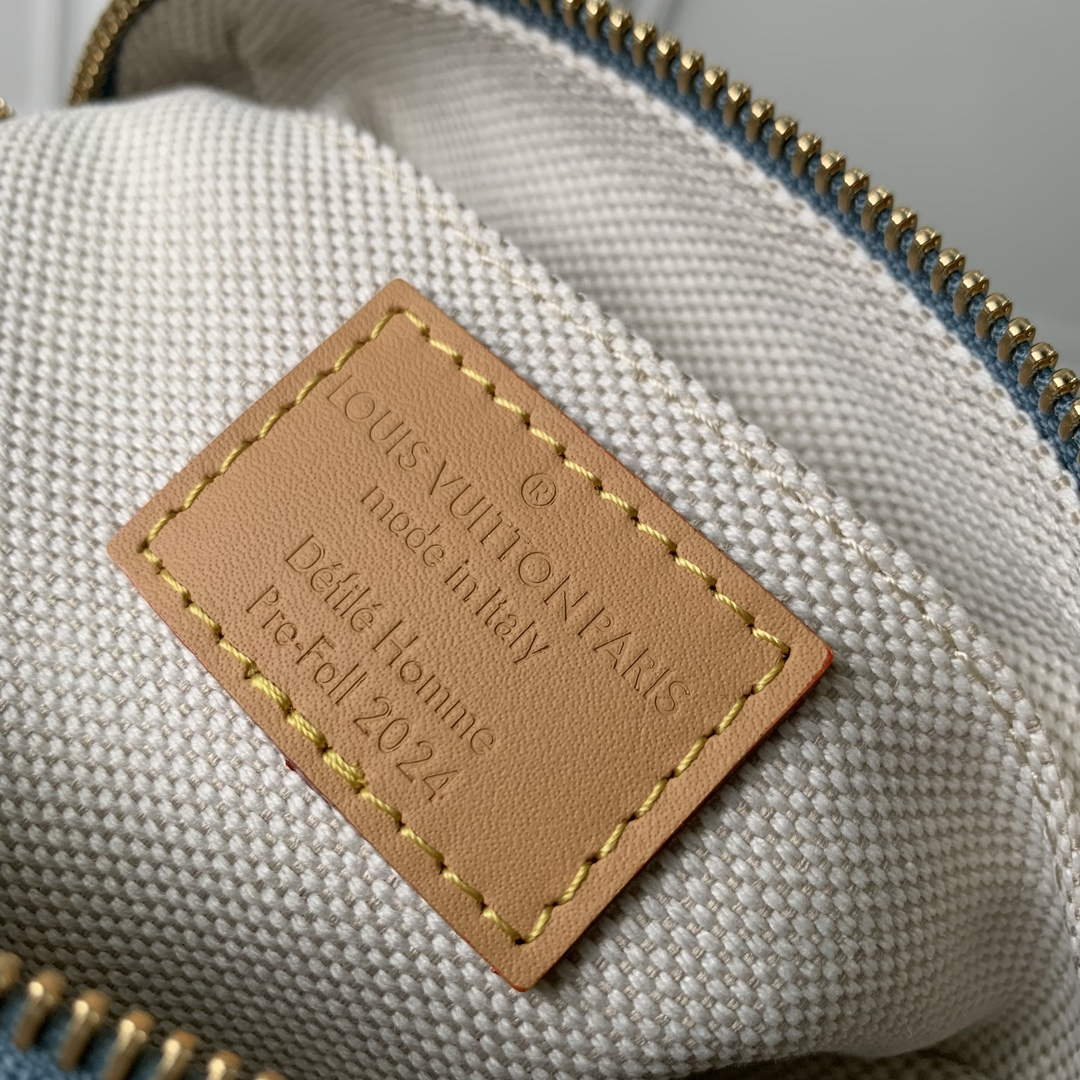 LV N40682 Louis Vuitton Speedy Bandouliere 18 Bag Blue