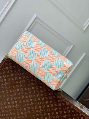 LV N40689 Louis Vuitton Speedy 40 Bandouliere Bag White - Default Title - View 3