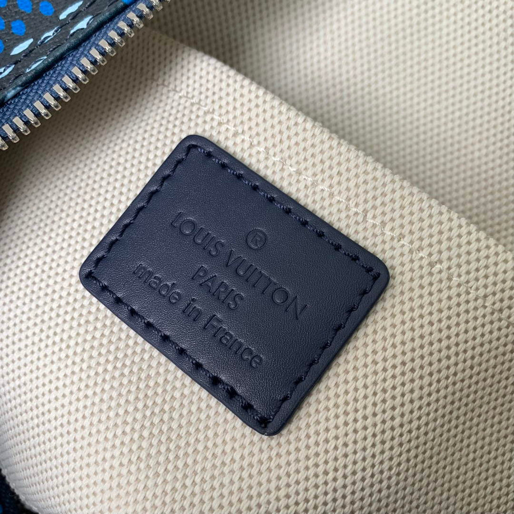 LV N40691 Louis Vuitton Speedy 25 Bandouliere  Bag Blue