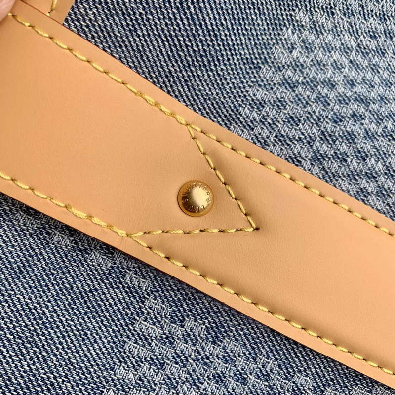 LV N40702 Louis Vuitton Weekend Tote Bag Blue