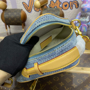 LV N40706 Louis Vuitton Chess Messenger Bag Blue - Default Title - View 10