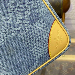 LV N40706 Louis Vuitton Chess Messenger Bag Blue - Default Title - View 5