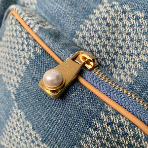 LV N40708 Louis Vuitton Montsouris Backpack Blue - Default Title - View 6
