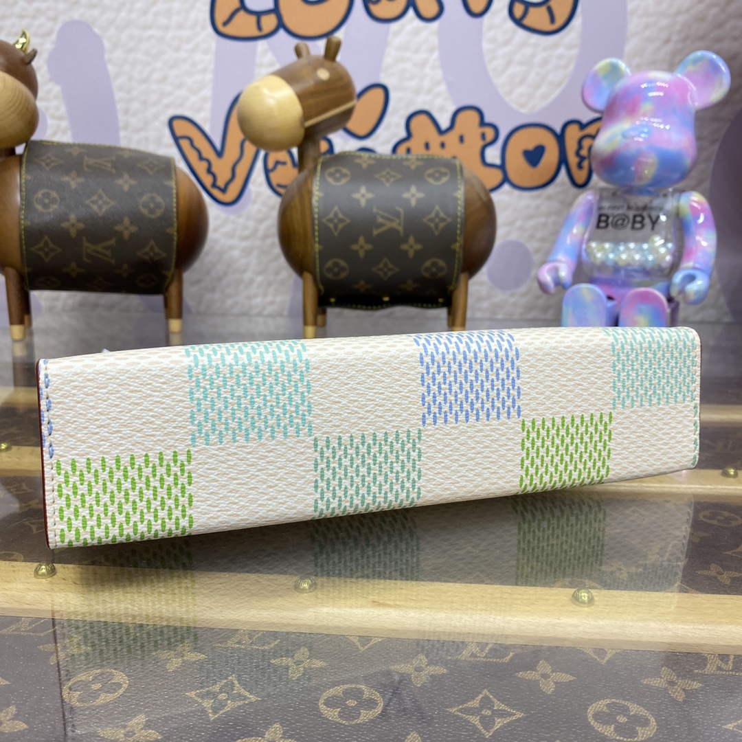 LV N40740 Louis Vuitton Toilet Pouch Bag Pistachio Green - Default Title - View 4