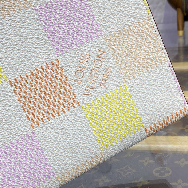 LV N40740 Louis Vuitton Toilet Pouch Bag Peach - Default Title - View 6