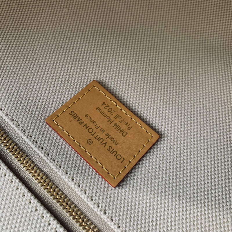 LV N40743 Louis Vuitton Montsouris Messenger MM Damier Cross-body Bag Blue - Default Title - View 8