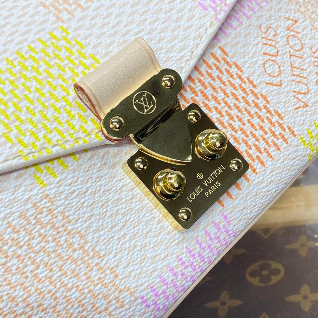 LV N40749 Louis Vuitton Pochette M¨¦tis East West Bag Peach