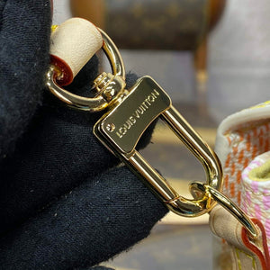 LV N40749 Louis Vuitton Pochette M¨¦tis East West Bag Peach - Default Title - View 7