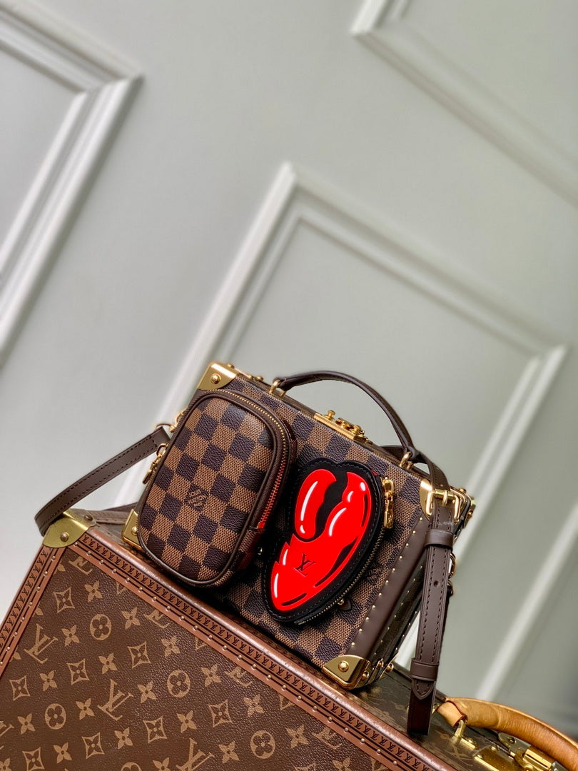 LV N40765 Louis Vuitton Damier Phriendship Sawagani Trunk