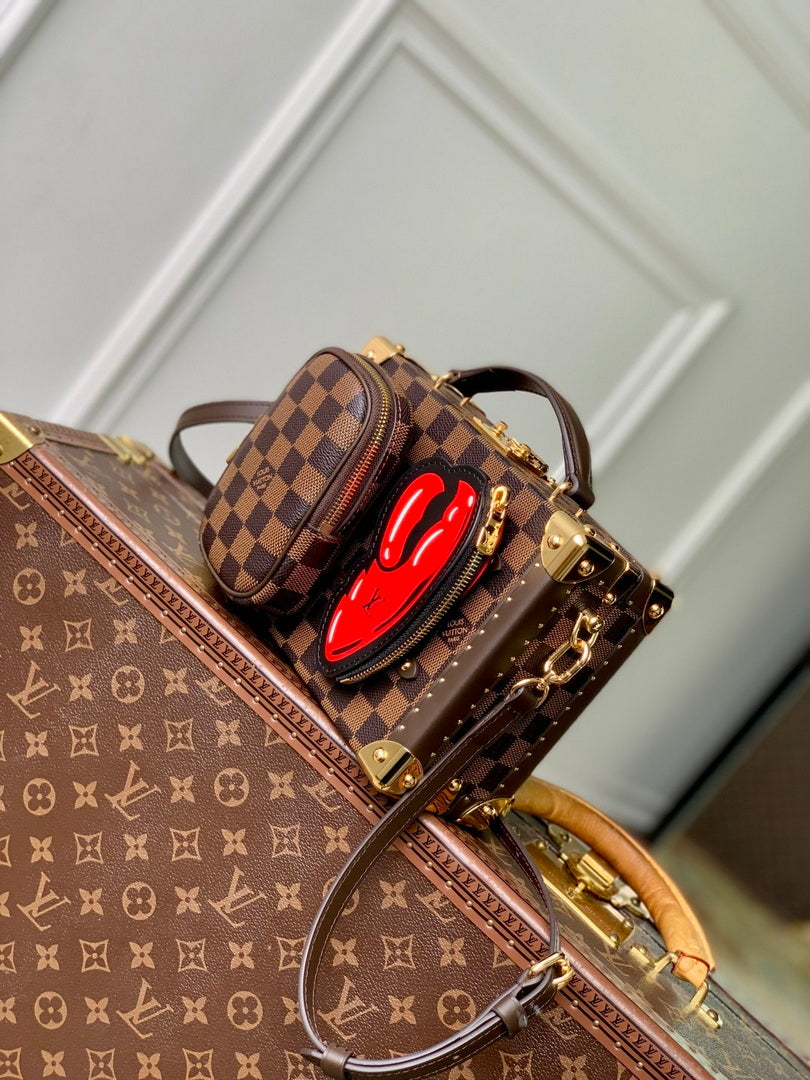 LV N40765 Louis Vuitton Damier Phriendship Sawagani Trunk
