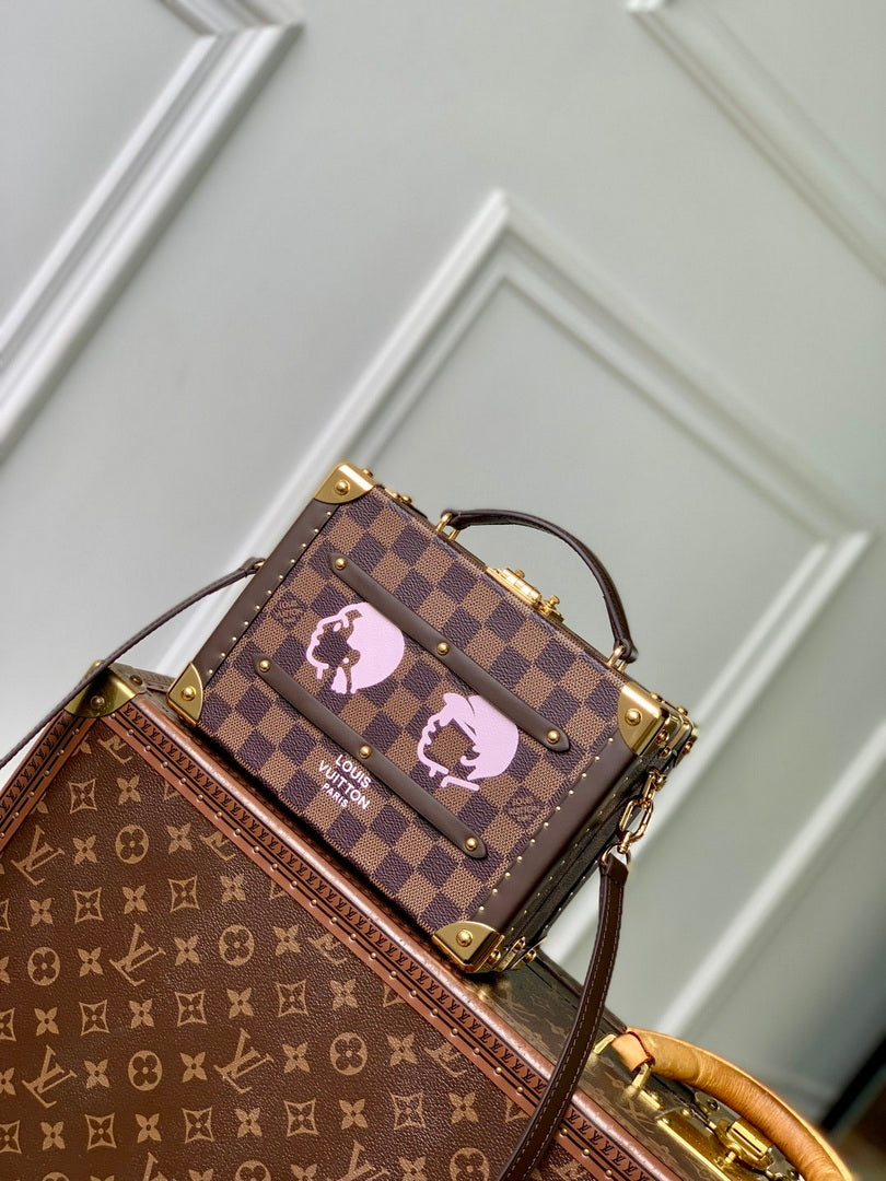 LV N40765 Louis Vuitton Damier Phriendship Sawagani Trunk