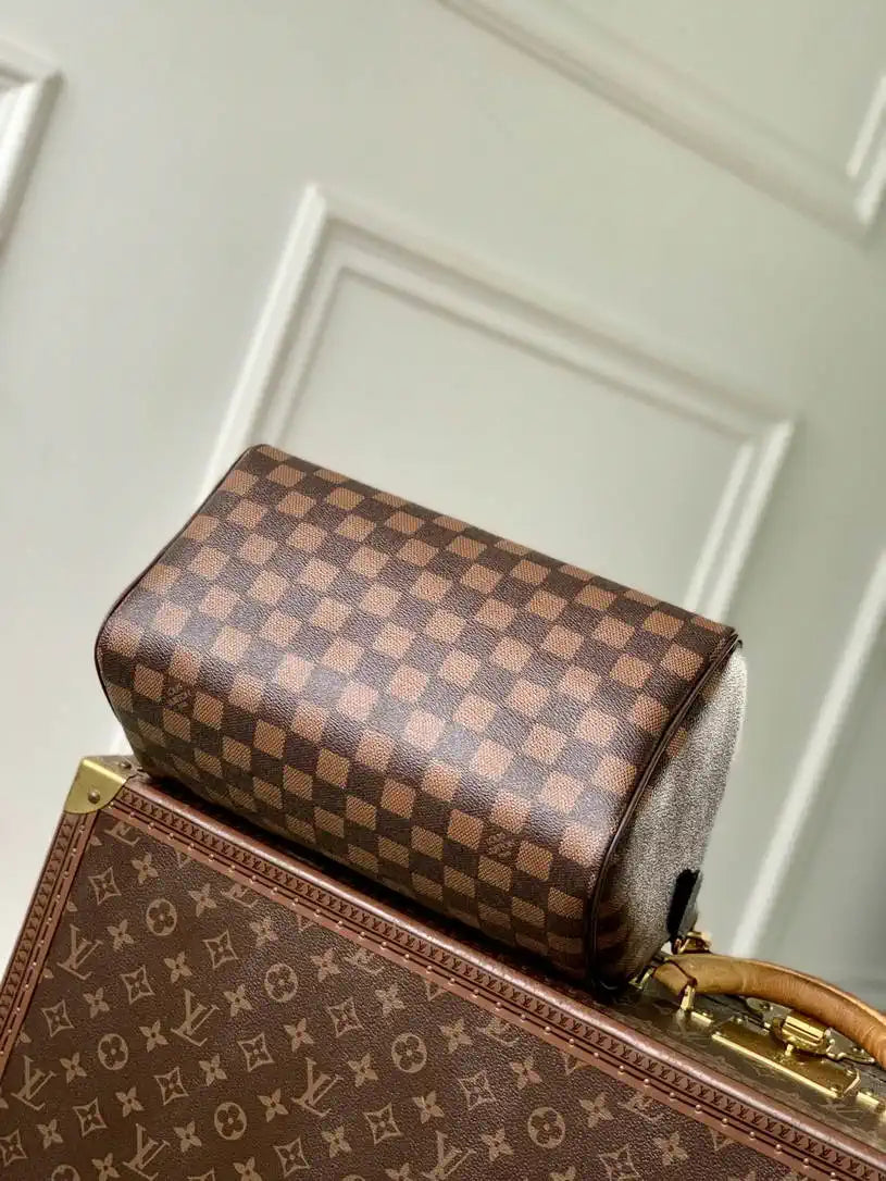 LV N40772 Louis Vuitton Speedy 25 Bandouliere Bag Damier Phriendship