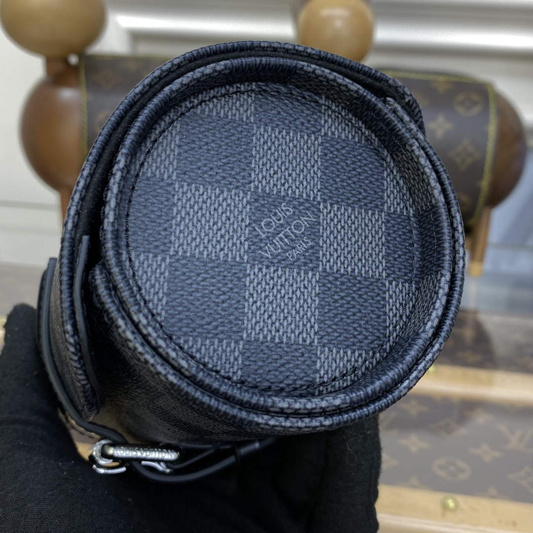 LV M32719 Louis Vuitton 3 Watch Case Taige Leather - Default Title - View 5
