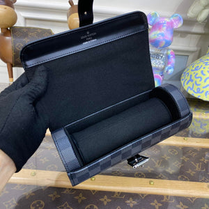 LV M32719 Louis Vuitton 3 Watch Case Taige Leather - Default Title - View 8