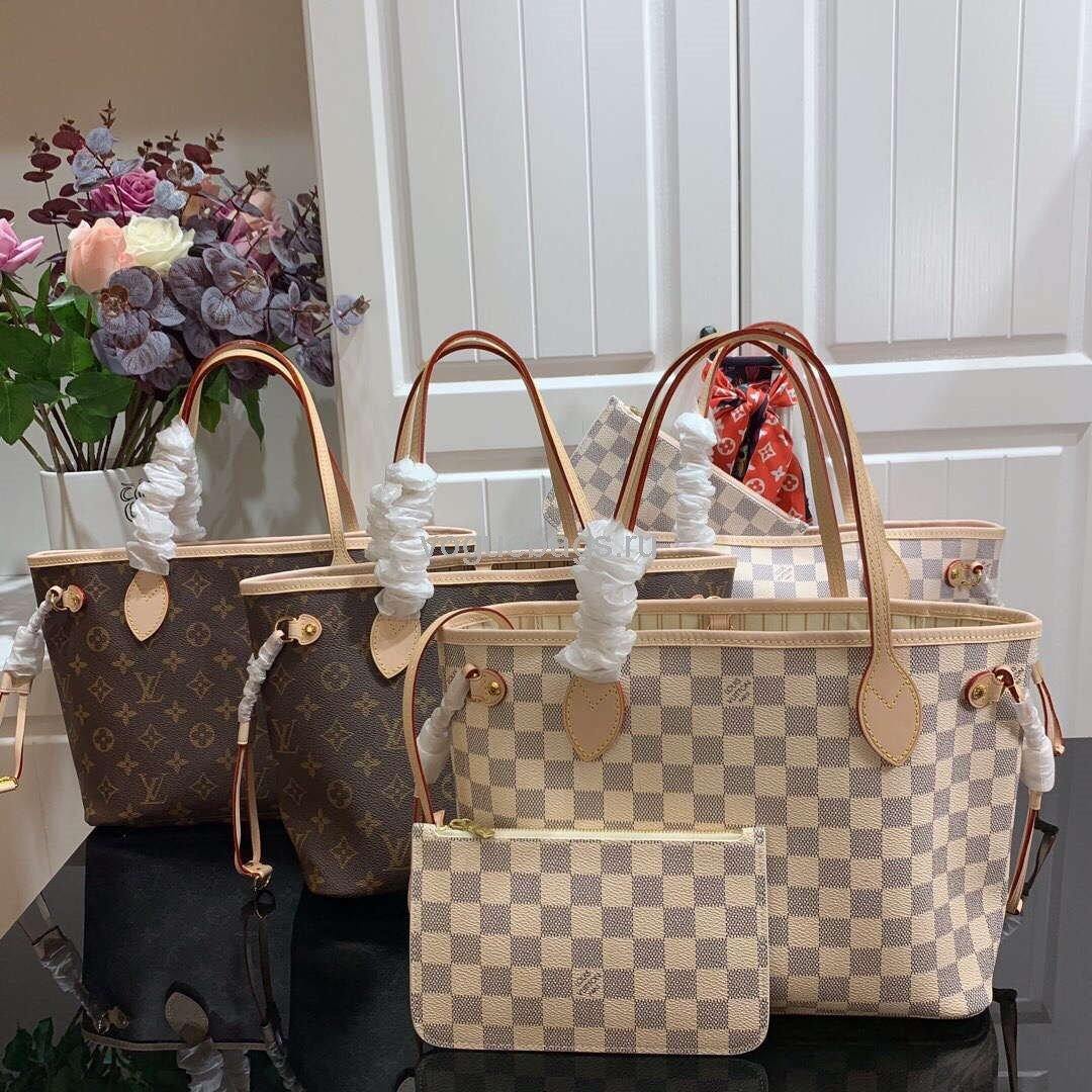 LV M41245 Louis Vuitton N41362  Neverfull PM Monogram Bag Pink - Voguebags