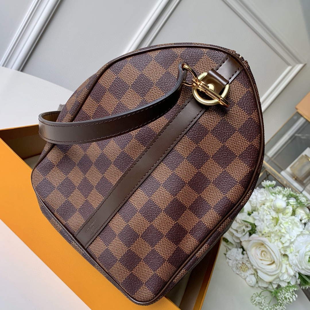 LV N41366 Louis Vuitton Speedy 35 Damier Ebene M41111 - Default Title - View 2