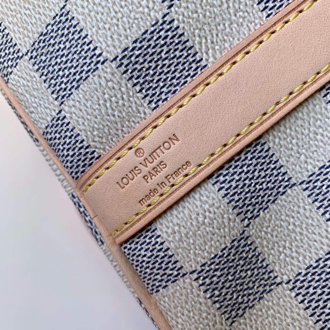LV N41372 Louis Vuitton Speedy 35 Damier Azur N41366 - Default Title - View 5