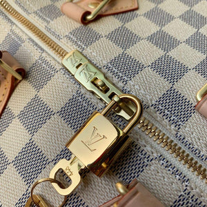 LV N41372 Louis Vuitton Speedy 35 Damier Azur N41366 - Default Title - View 7