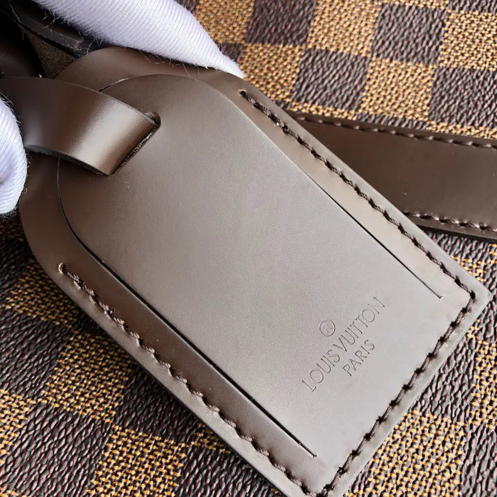 LV N41428 Louis Vuitton Keepall Bandouliere 45  Travel Bag Damier Ebene Canvas