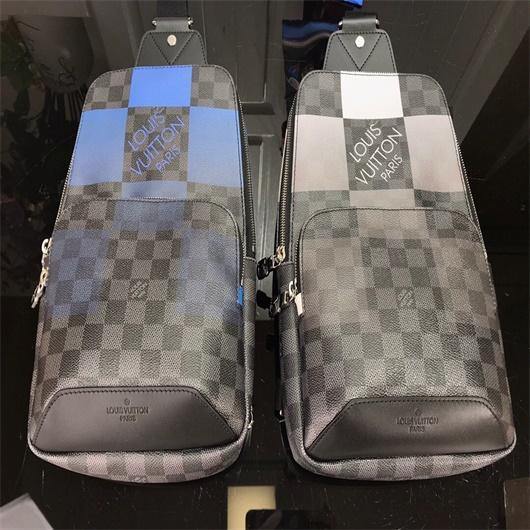 LV N40403 Louis Vuittona Venue Sling N41719  Bag Damier Graphite Blue - luxibagsmall