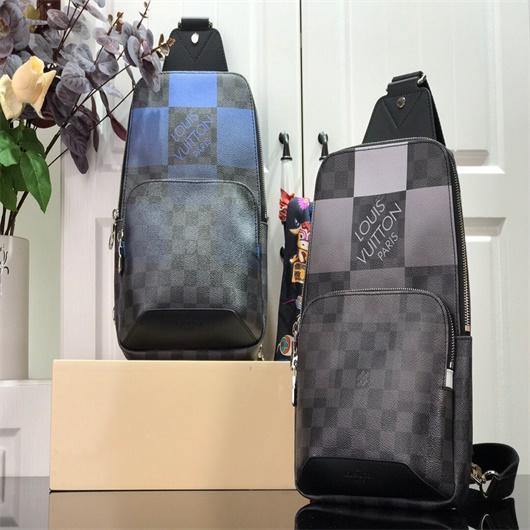 LV N40403 Louis Vuittona Venue Sling N41719  Bag Damier Graphite Blue - luxibagsmall