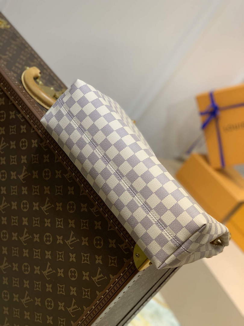 LV N42249 Louis Vuitton Graceful PM M43701 Damier Azur - Default Title - View 3