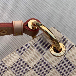 LV N42249 Louis Vuitton Graceful PM M43701 Damier Azur - Default Title - View 5