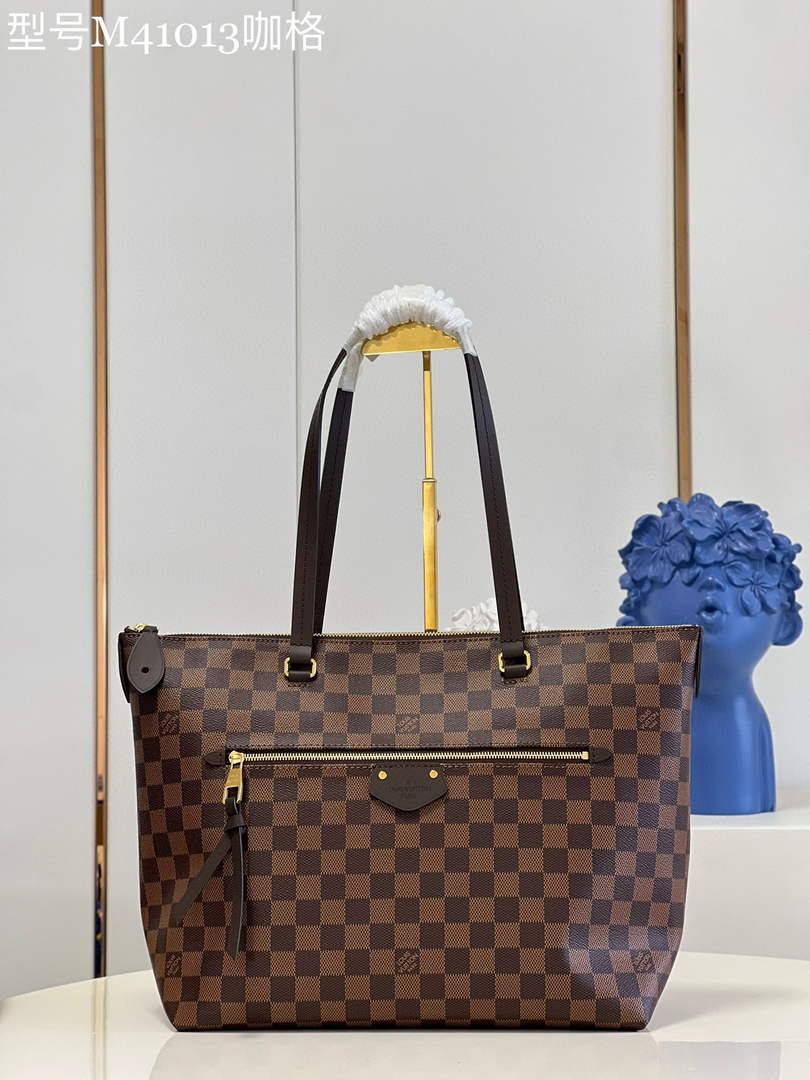 LV N44040 Louis Vuitton N41013 Lena MM Bag Coffee - Default Title - View 1