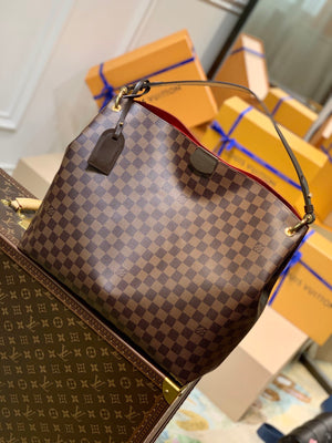 LV N44045 Louis Vuitton Graceful MM N42233 Damier Eb¨¨ne - Default Title - View 2