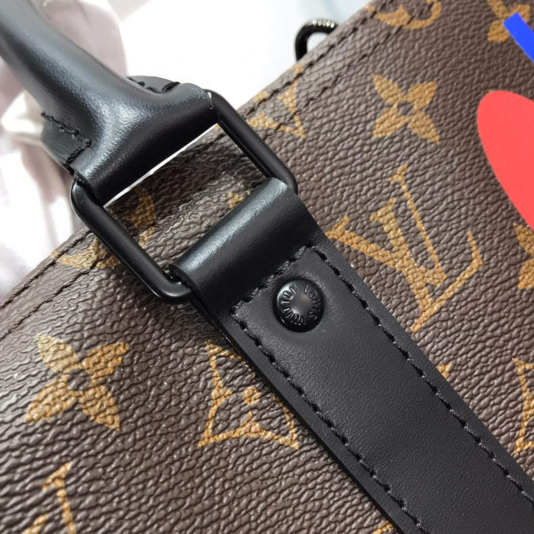 LV N44642 Louis Vuitton Keepall 50B Travel Bag Monogram - Default Title - View 7